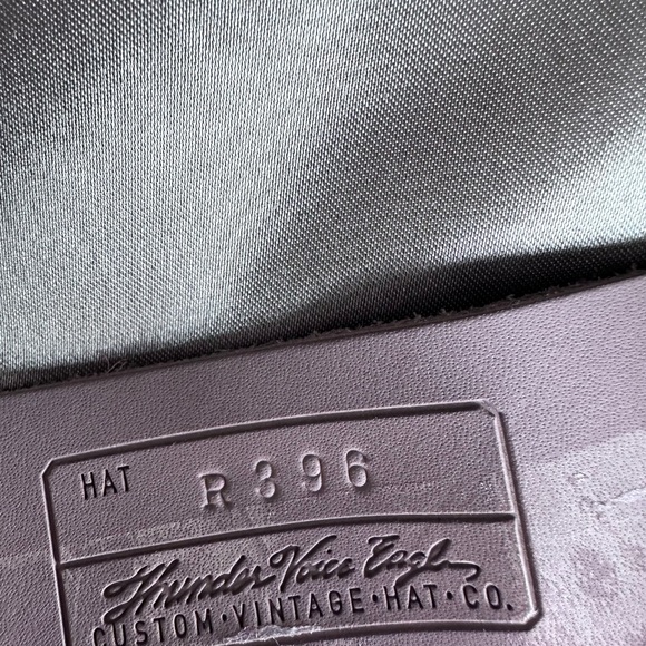 Thunder Voice Hat Co - One of a Kind Western Hat 7 1/2 - Picture 7 of 15